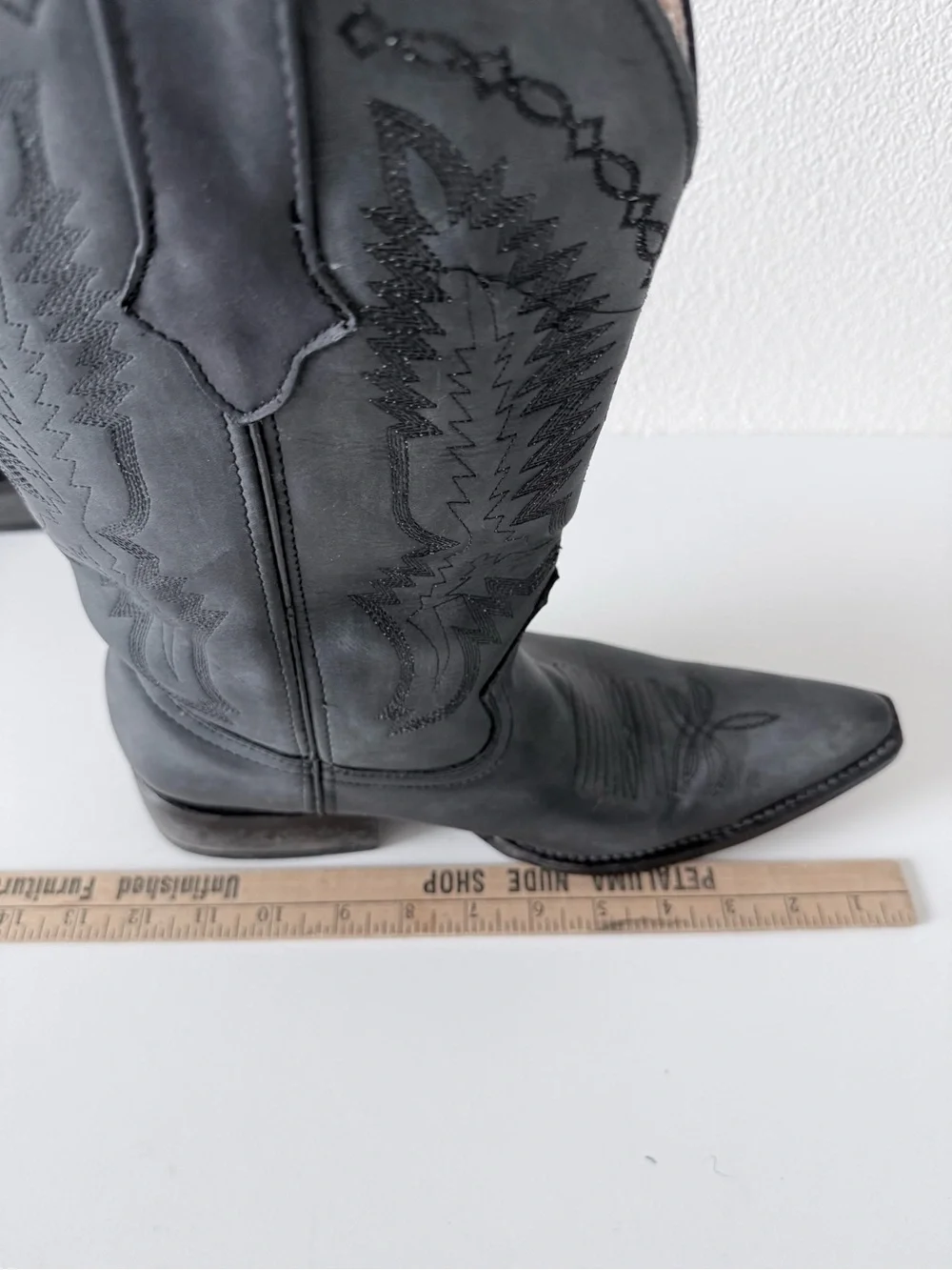 Vintage Chaparral Leather Boots US Men’s 9-Lemonwood Pegged Sole | León, Mexico
